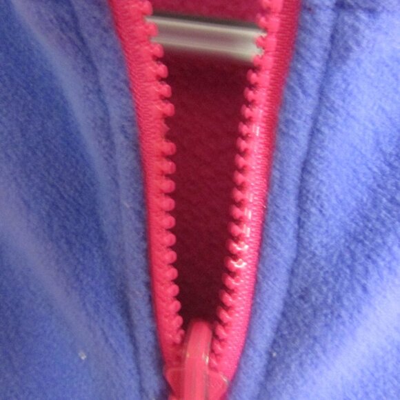 Columbia Girls Jacket 14 16 Pink Fleece Zip - Picture 8 of 11